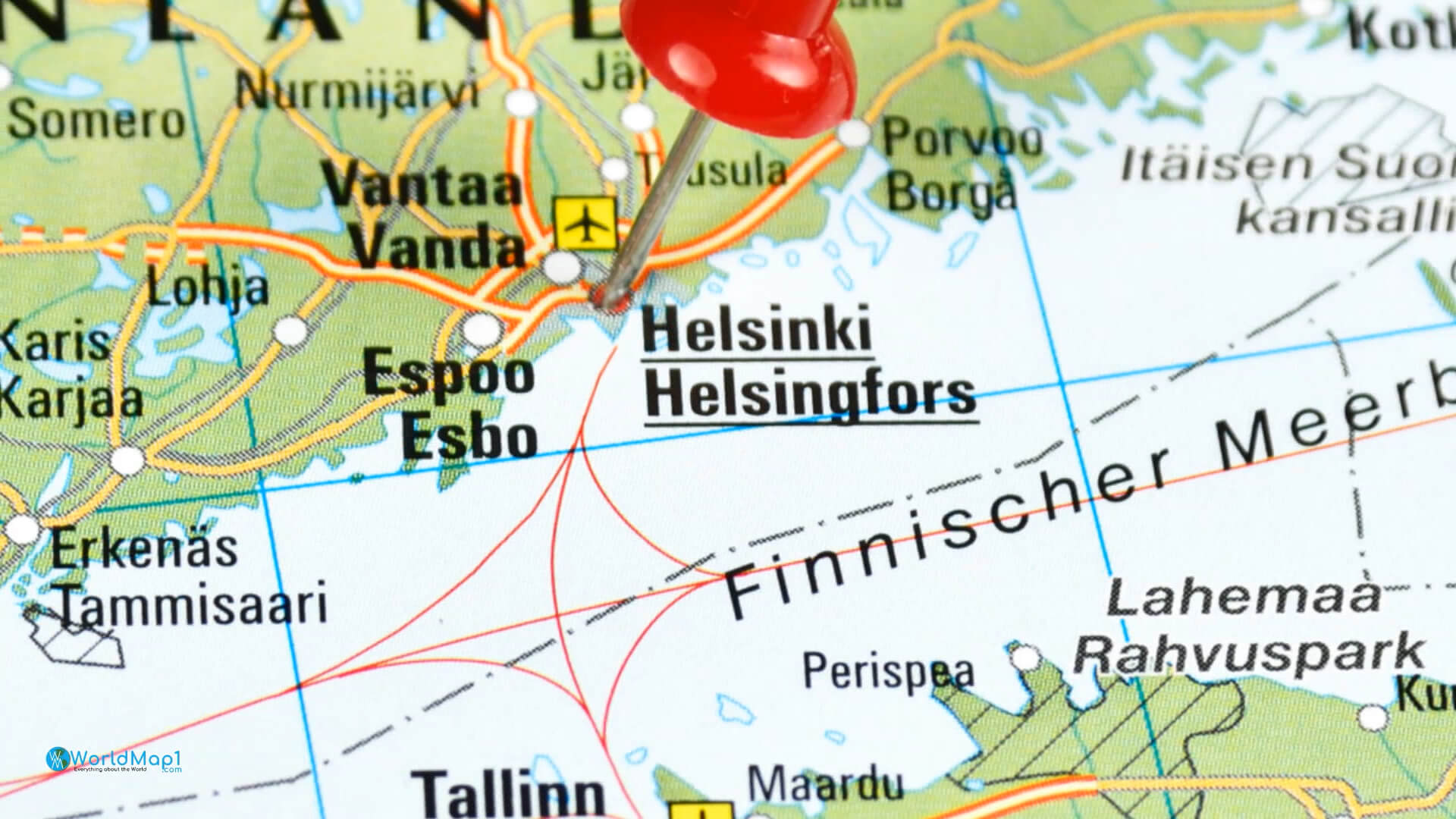 Carte d'Helsinki